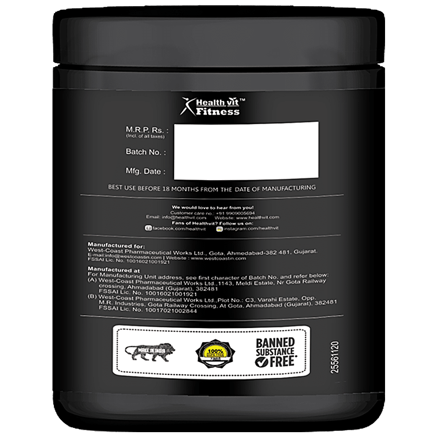 Healthvit Fitness Recover EAA - Essential Amino Acid Powder