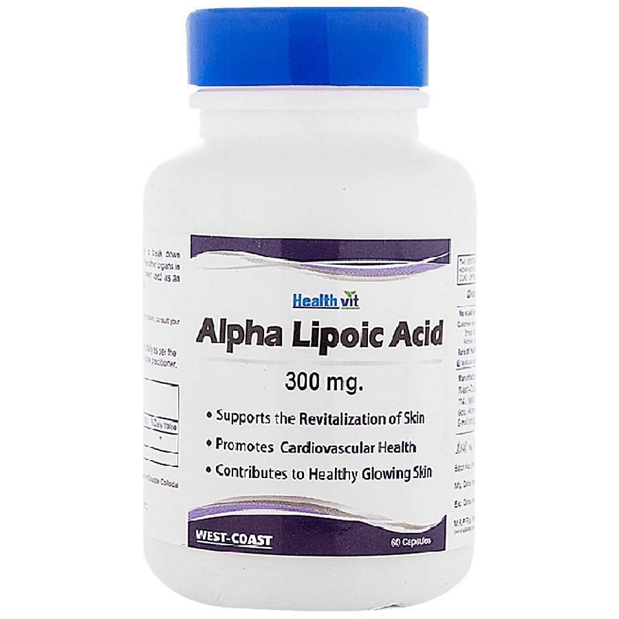 Healthvit Health Supplement - Alpha Lipoic Acid Capsules