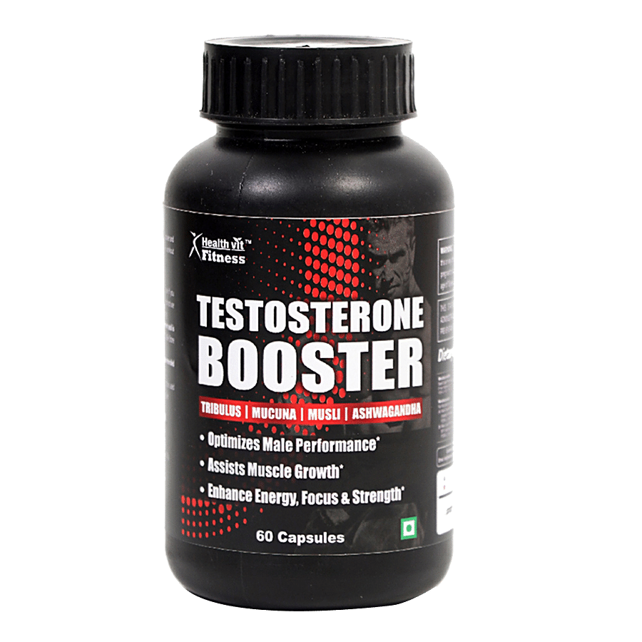 Healthvit Healthvit Fitness Testosterone Booster | 60 Capsules