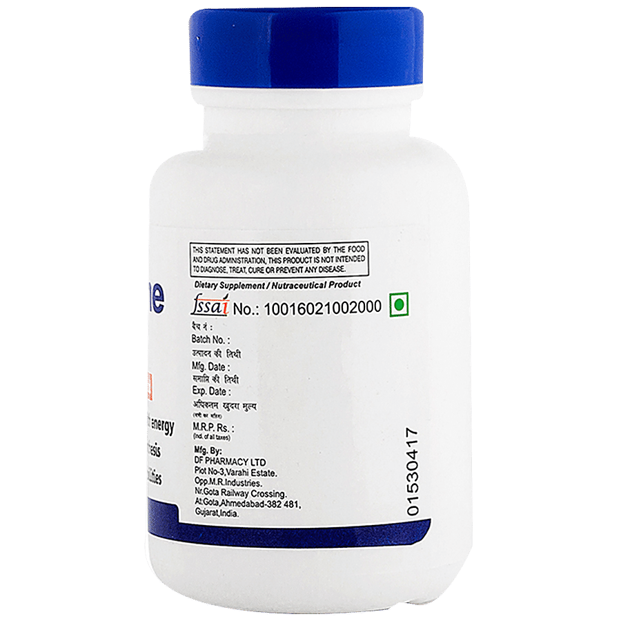 Healthvit L-Leucine Essential Amino Acid Capsule - Supplies Energy