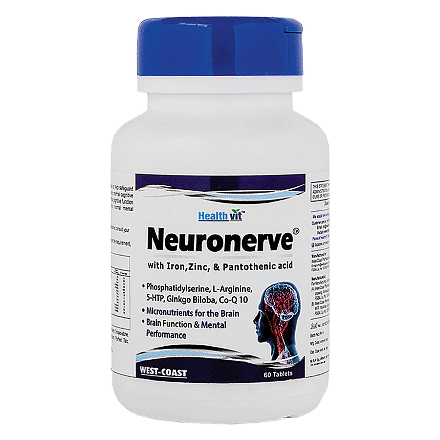 Healthvit Neuronerve Tablets With Iron