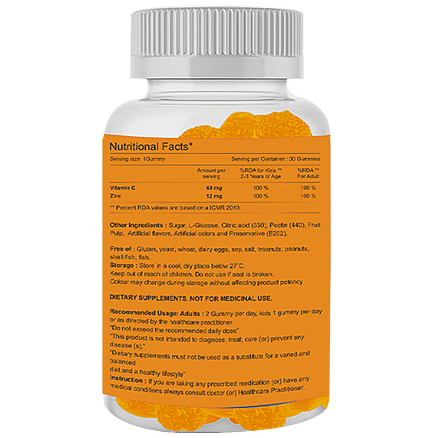 Healthvit Top Gummy - Vitamin C + Zinc