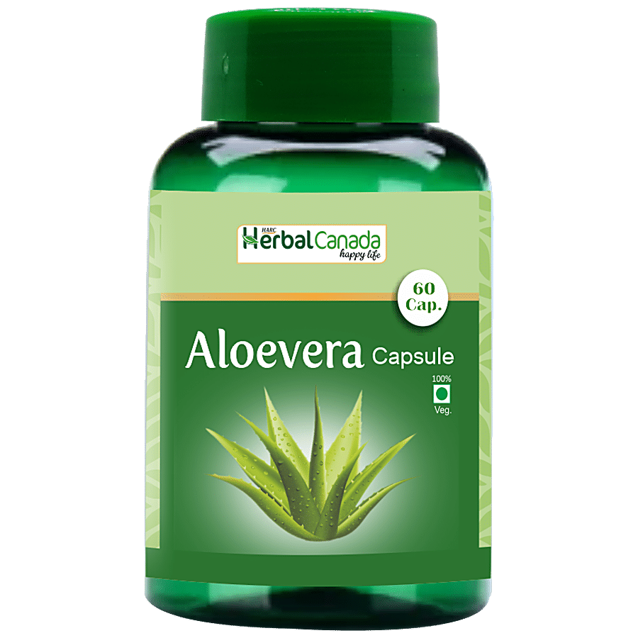 Herbal Canada Aloe Vera Capsule - Ayurvedic Medicine