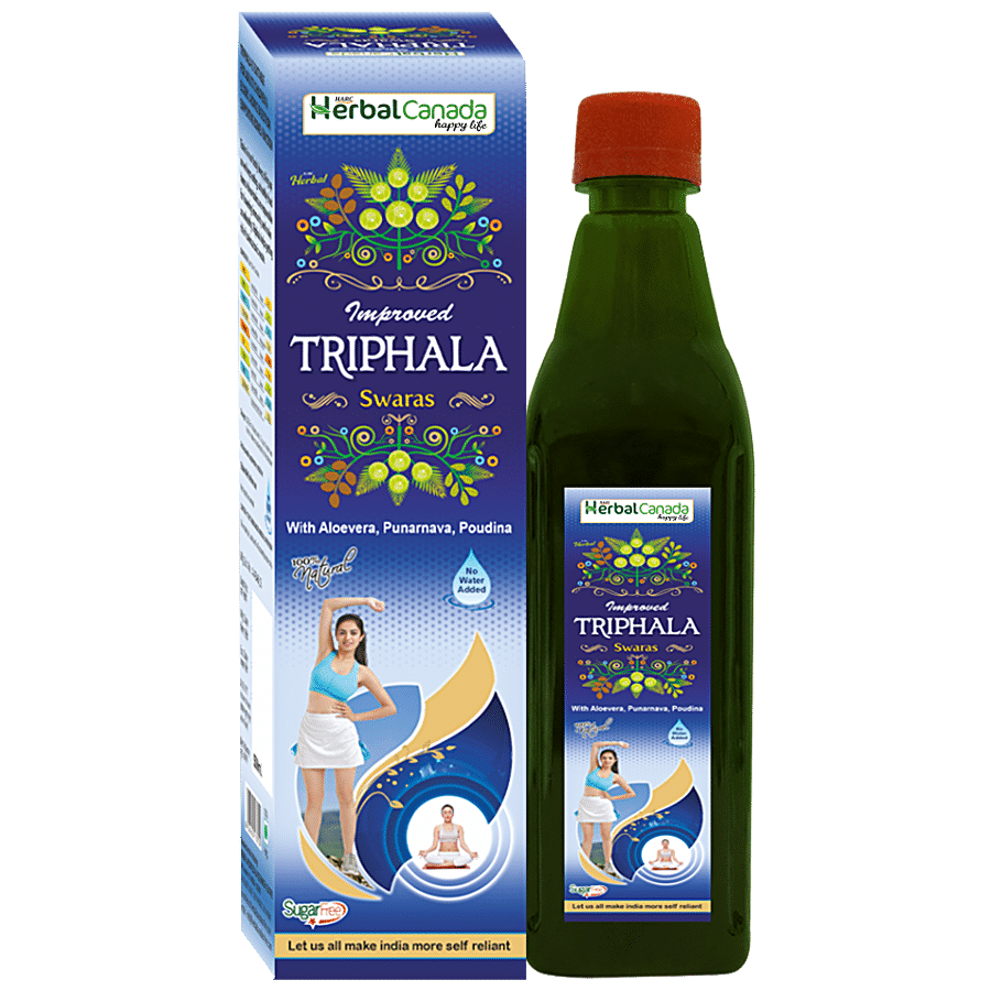 Herbal Canada Improved Triphala Swaras - 100% Natural