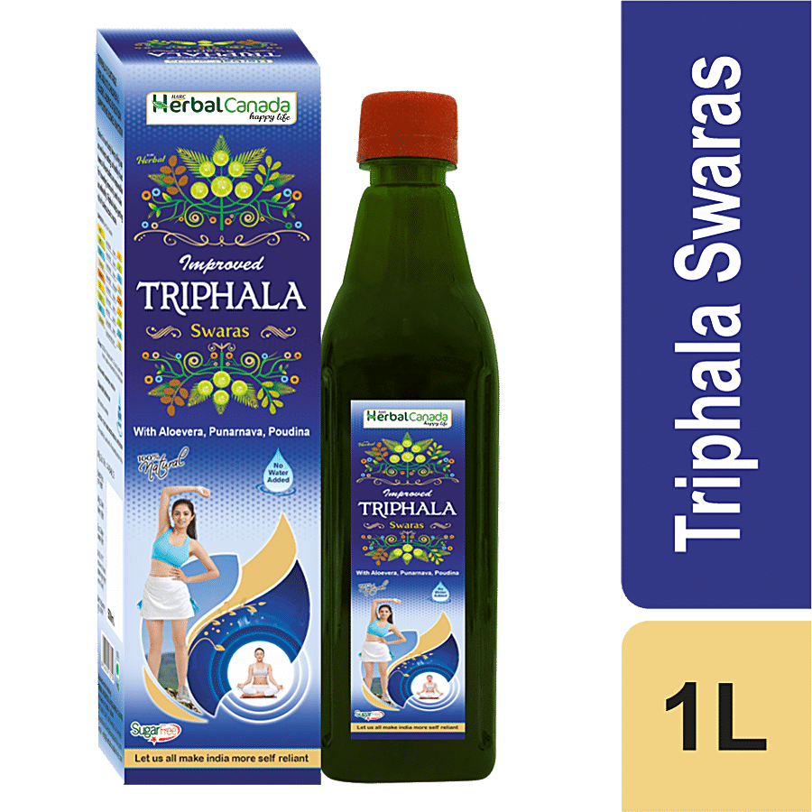 Herbal Canada Improved Triphala Swaras - 100% Natural