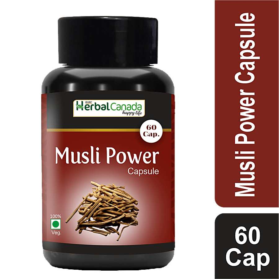 Herbal Canada Musli Power Capsule - 100% Natural