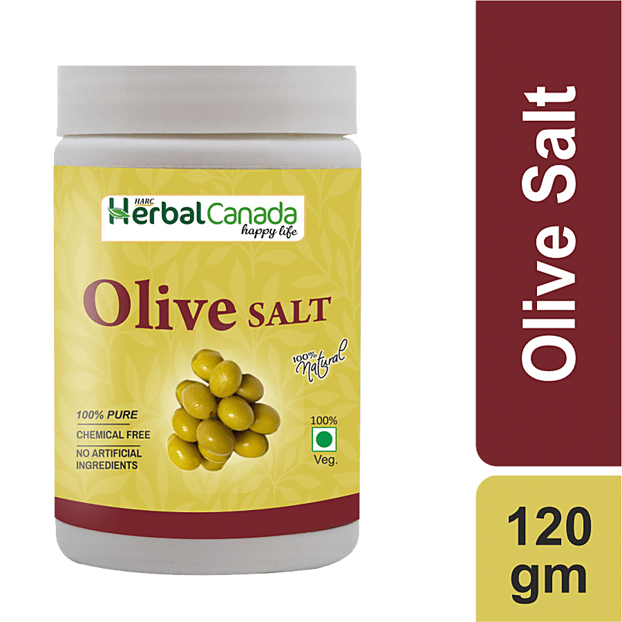 Herbal Canada Olive Salt/Jaitun Ka Namak - 100% Natural & Pure