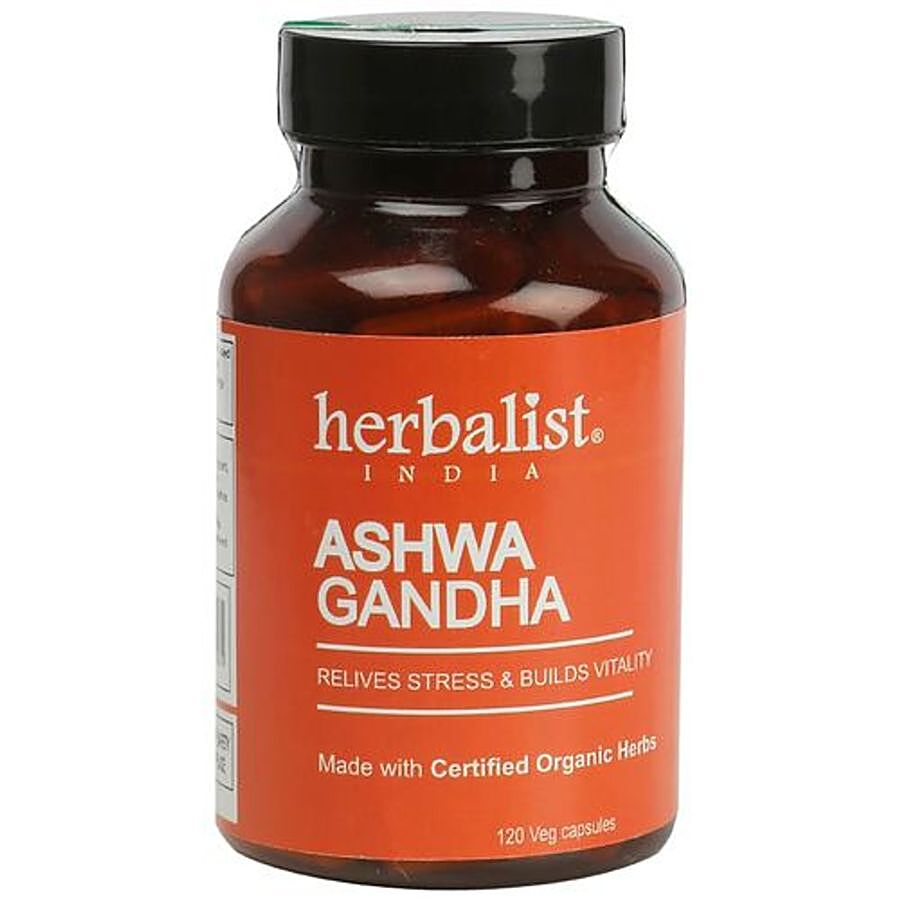 Herbalist Organic Capsules - Ashwagandha