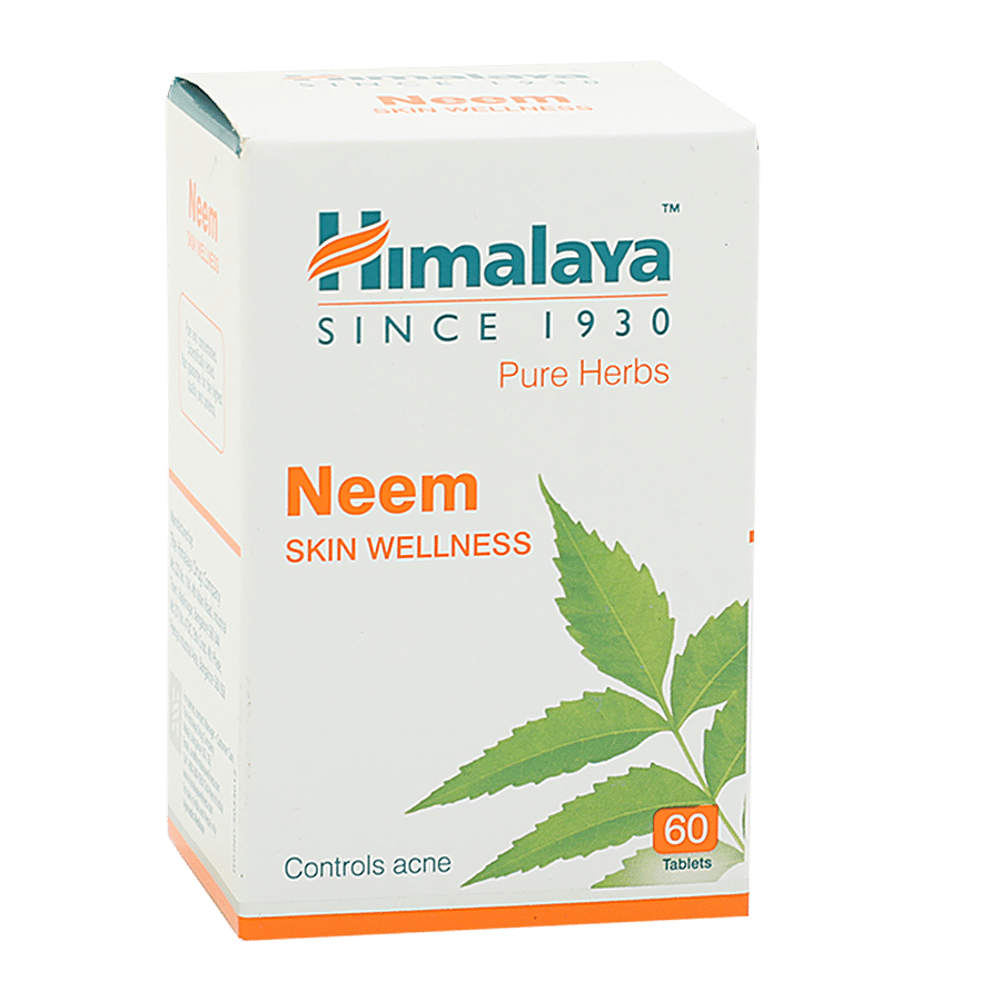 Himalaya Wellness Neem Tablets - For Skin Wellness