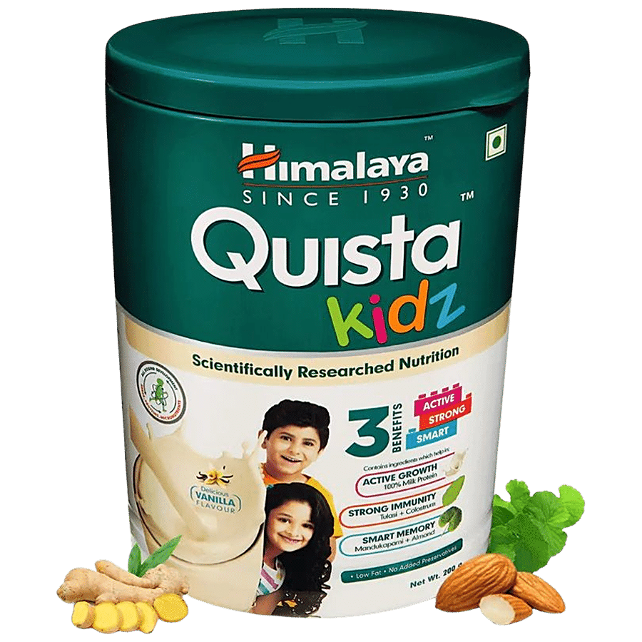 Himalaya Wellness QUISTA KIDZ  (VANILLA FLAVOUR) INDIA