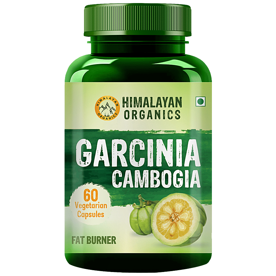 Himalayan Organics Garcinia Cambogia Dietary Supplement Capsules - For Weight Loss Management