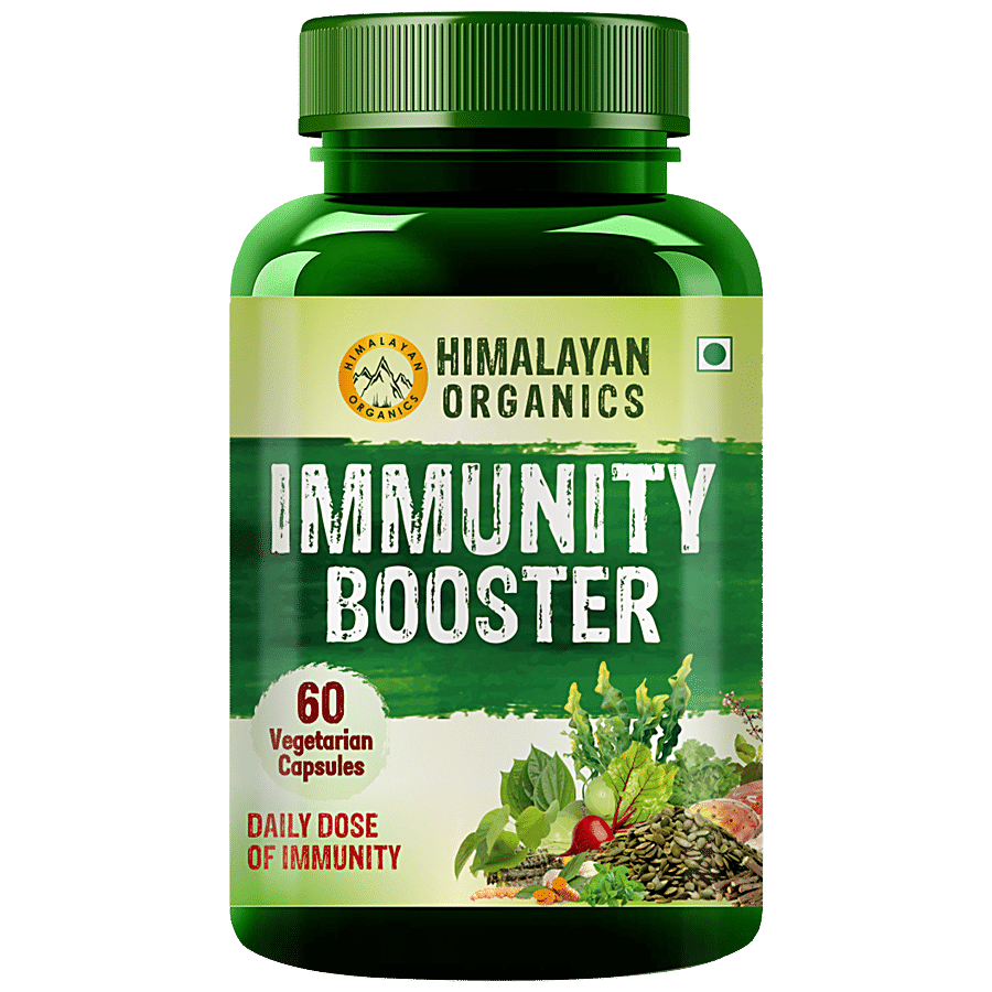 Himalayan Organics Immunity Booster Capsules - Rich In Antioxidants