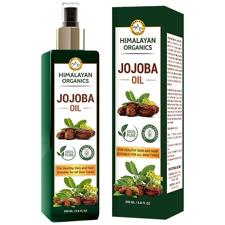 Himalayan Organics Jojoba Oil - For Healthy Skin & Hair