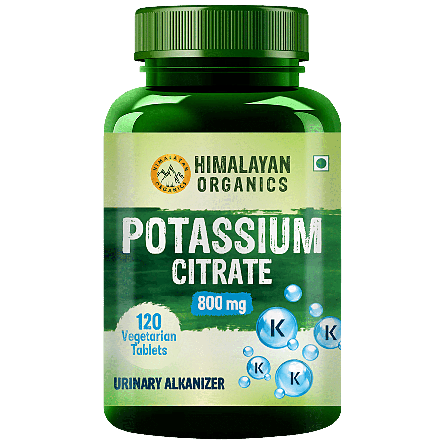 Himalayan Organics Potassium Citrate - Supports Nerve & Muscle Health