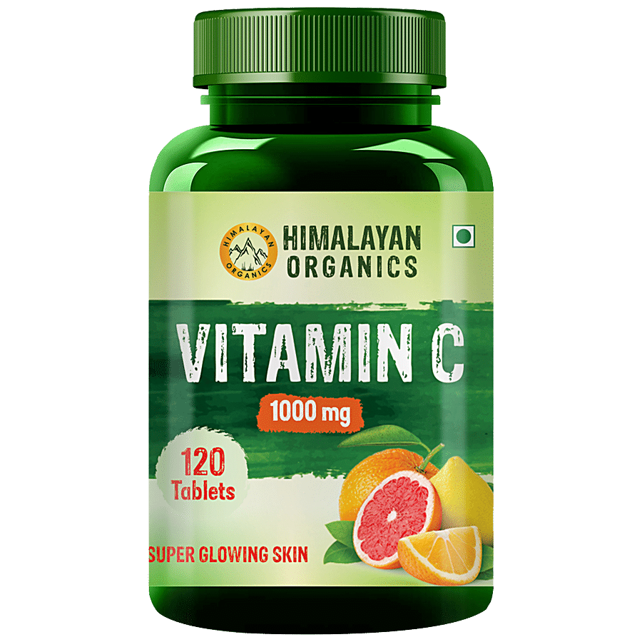 Himalayan Organics Vitamin C 1000 mg Tablets - For Immunity