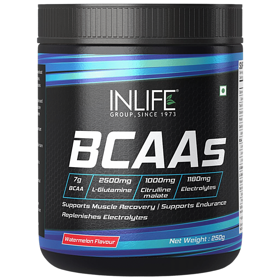 INLIFE BCAA Supplement - Watermelon