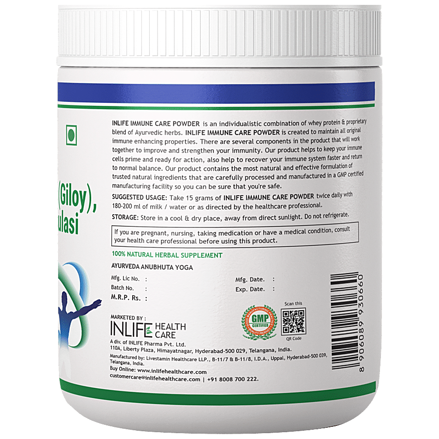 INLIFE Immune Care Powder - Whey Protein