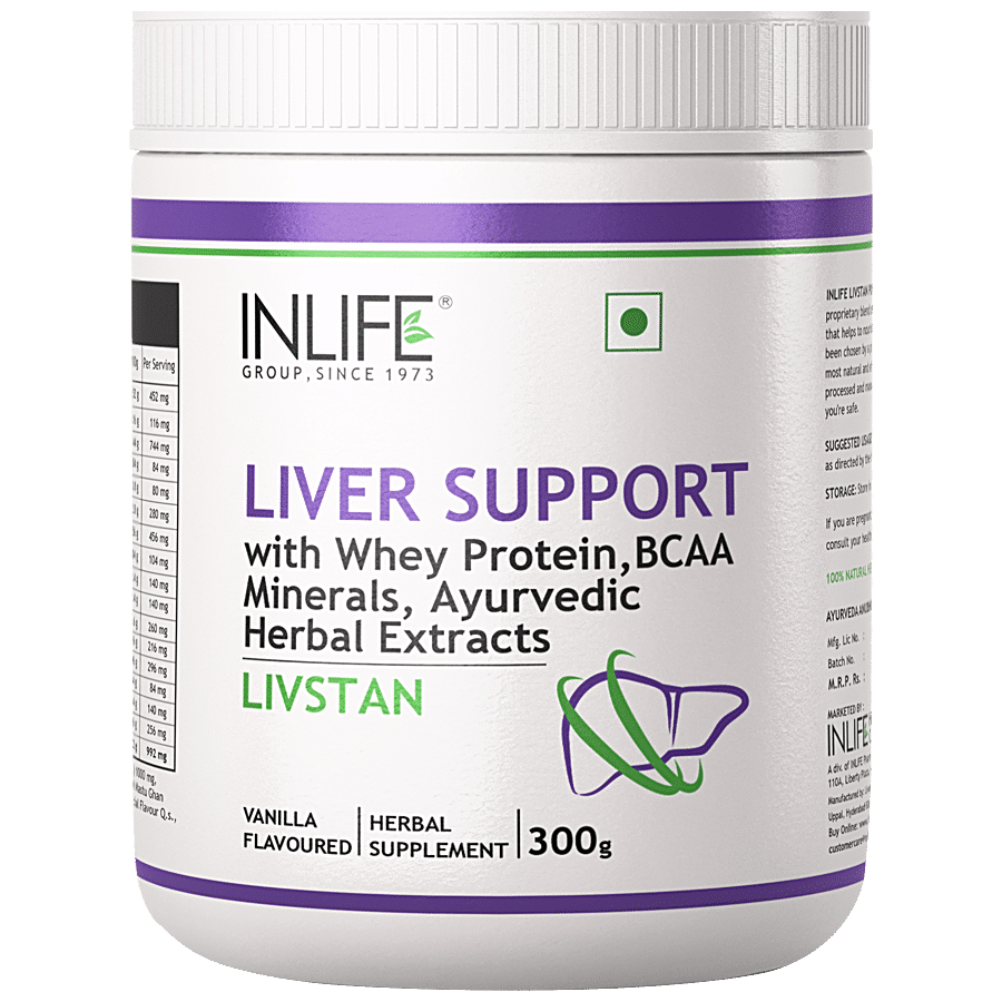 INLIFE Livstan Liver Support Protein Powder - Vanilla