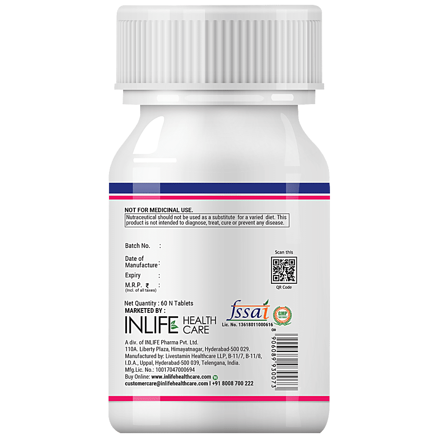 INLIFE Multivitamin & Minerals Tablets - Daily Formula