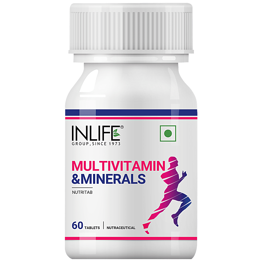 INLIFE Multivitamin & Minerals Tablets - Daily Formula