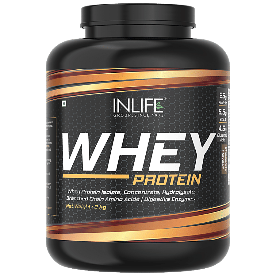 INLIFE Whey Protein Powder - Chocolate