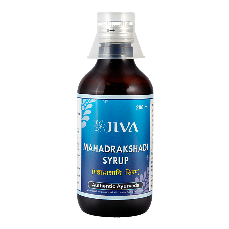 Jiva Ayurveda Mahadrakshadi Syrup - Improves Digestion & Appetite