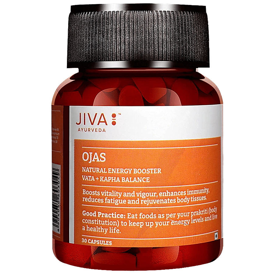 Jiva Ayurveda Ojas Dietary Supplement Capsule - Boosts Immunity