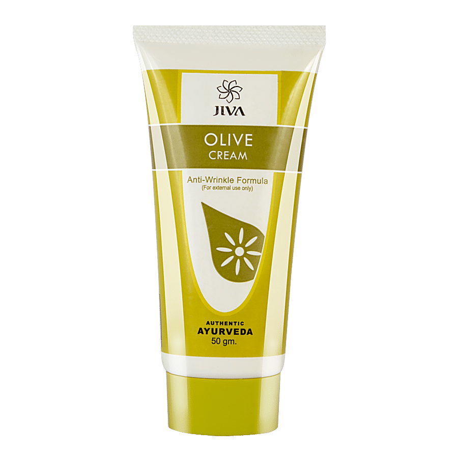 Jiva Ayurveda Olive Cream - With Anti-Wrinkle Formula