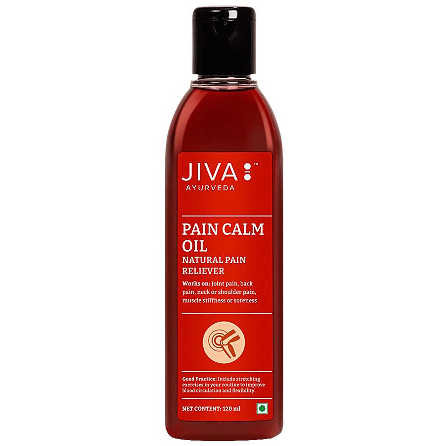 Jiva Ayurveda Pain Calm Oil - Provides Relief From Joint