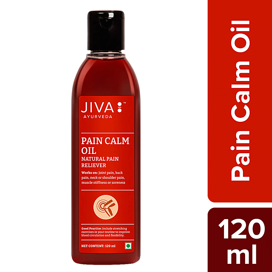 Jiva Ayurveda Pain Calm Oil - Provides Relief From Joint