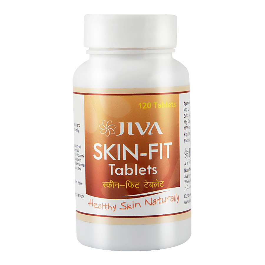 Jiva Ayurveda Skin-Fit Tablet - Improves Texture