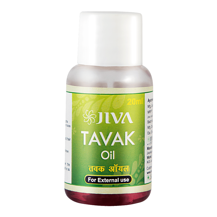 Jiva Ayurveda Tavak Oil - Quick-Healing Formula