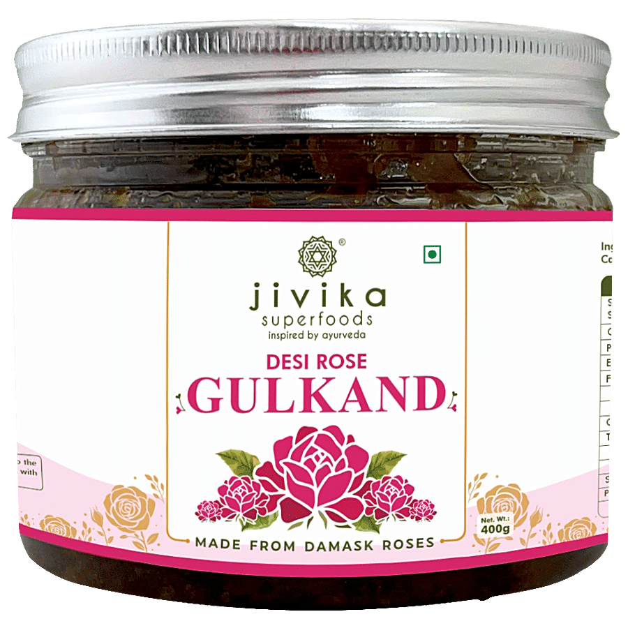 Jivika Naturals Desi Rose Gulkand - Sweet