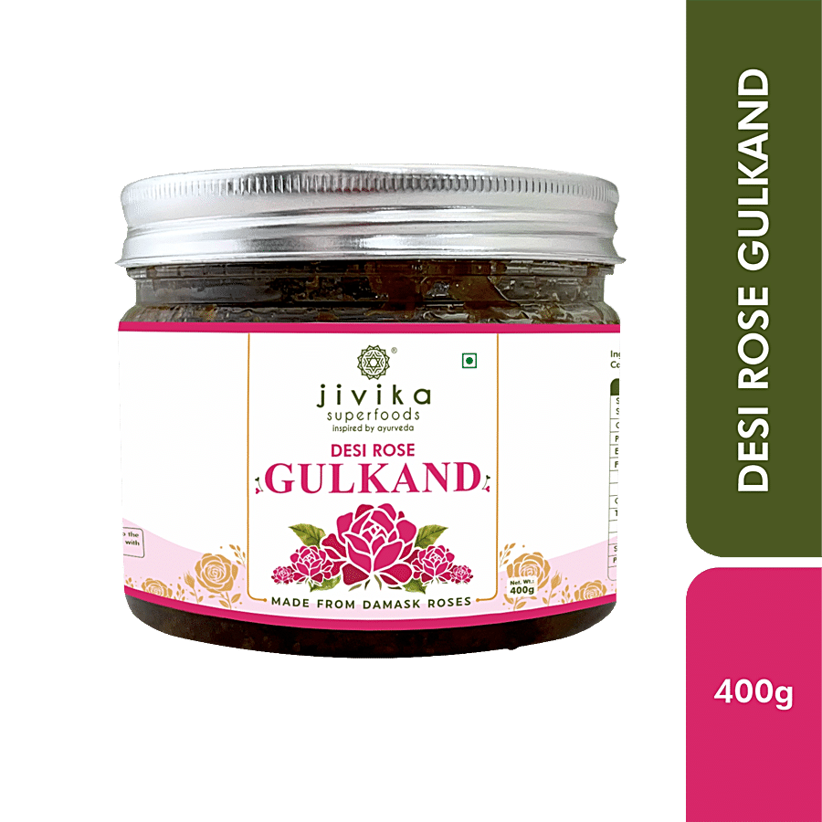 Jivika Naturals Desi Rose Gulkand - Sweet