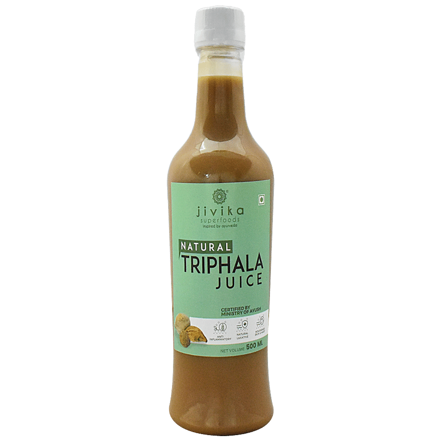 Jivika Naturals Natural Triphala Juice - Anti-inflammatory