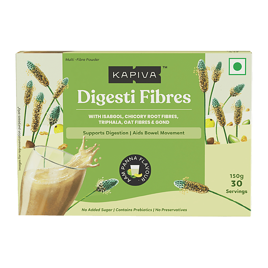 Kapiva Aam Panna Digesti Fibres - 4 Wholesome Fibres For Constipation Relief