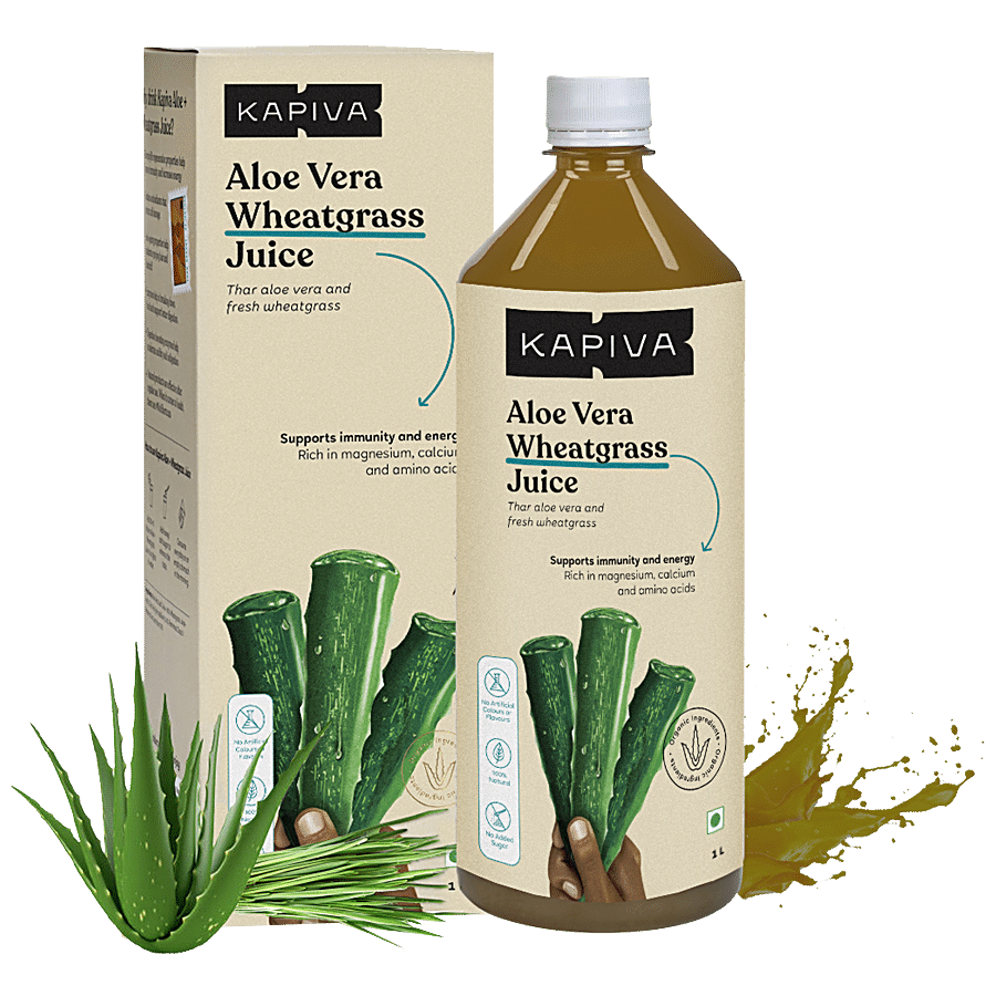 Kapiva Aloe Vera & Wheatgrass Juice