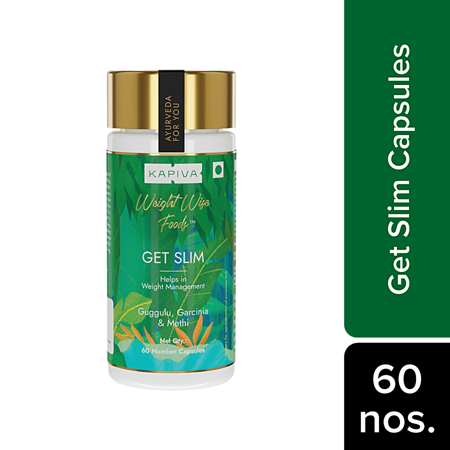 Kapiva Ayurveda Get Slim Capsules