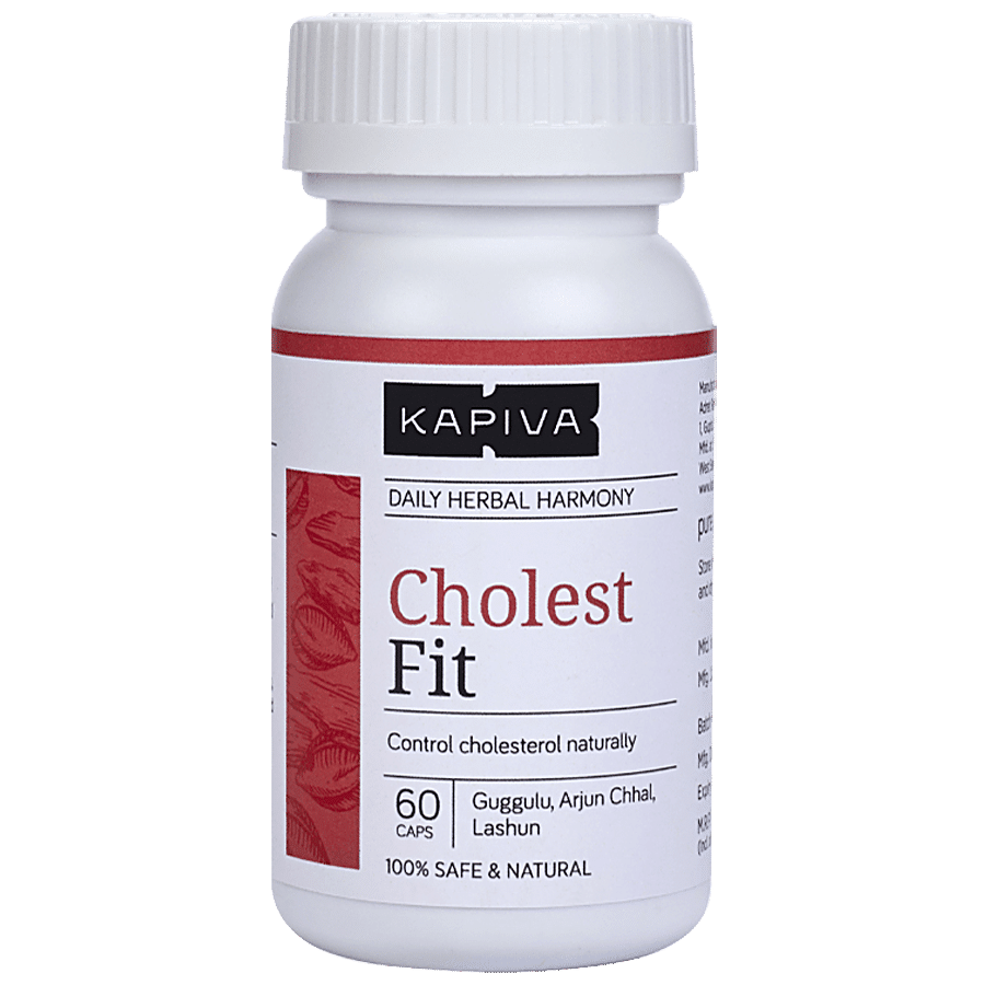 Kapiva Cholest Fit Capsules - Ayurveda To Balance Cholesterol Levels