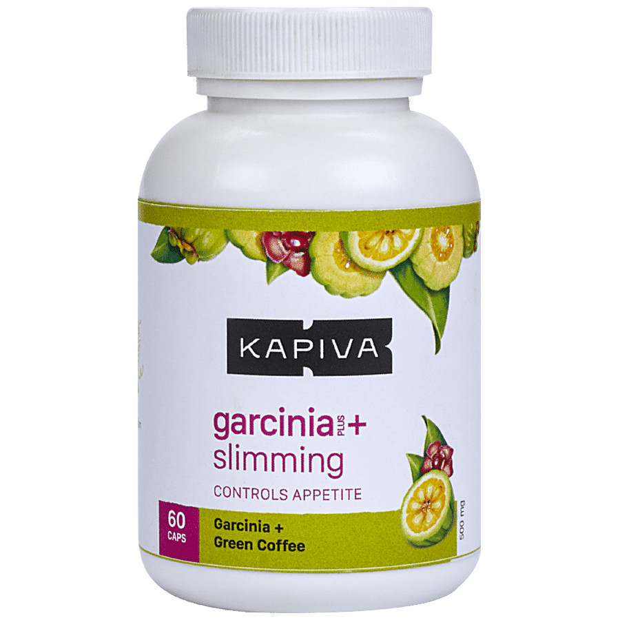 Kapiva Garcinia+ Slimming Capsules - Aids Weight Loss