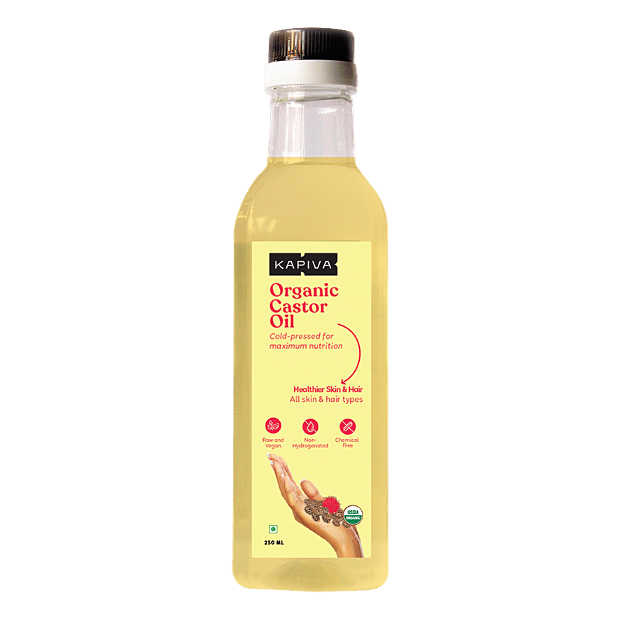 Kapiva Organic Castor Oil - Healthier Hair & Skin