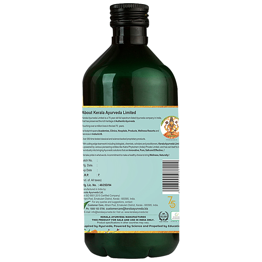 Kerala Ayurveda Aswagandharishta Tonic - Herbal