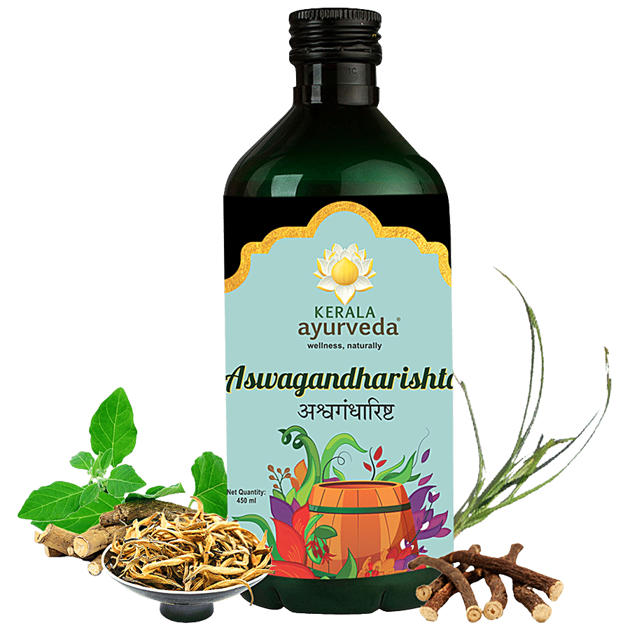 Kerala Ayurveda Aswagandharishta Tonic - Herbal