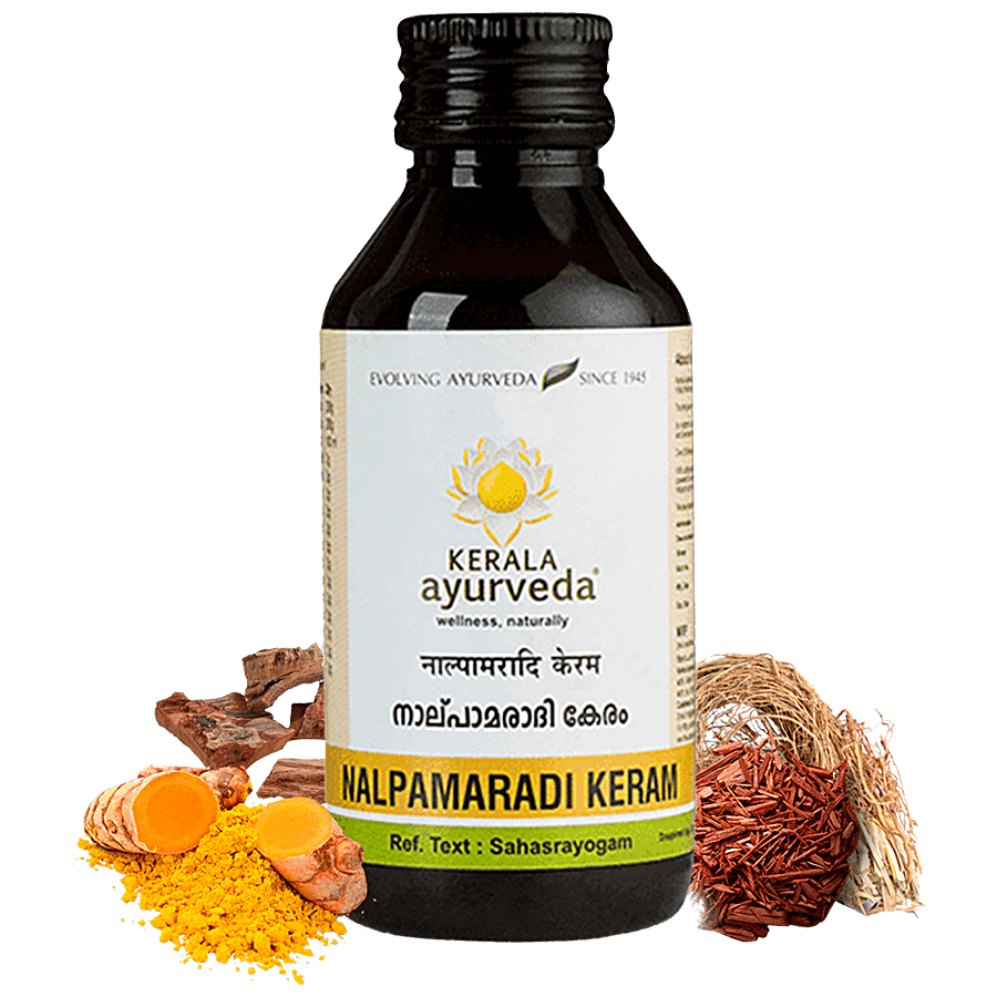 Kerala Ayurveda Nalpamaradi Keram - Face & Body Oil