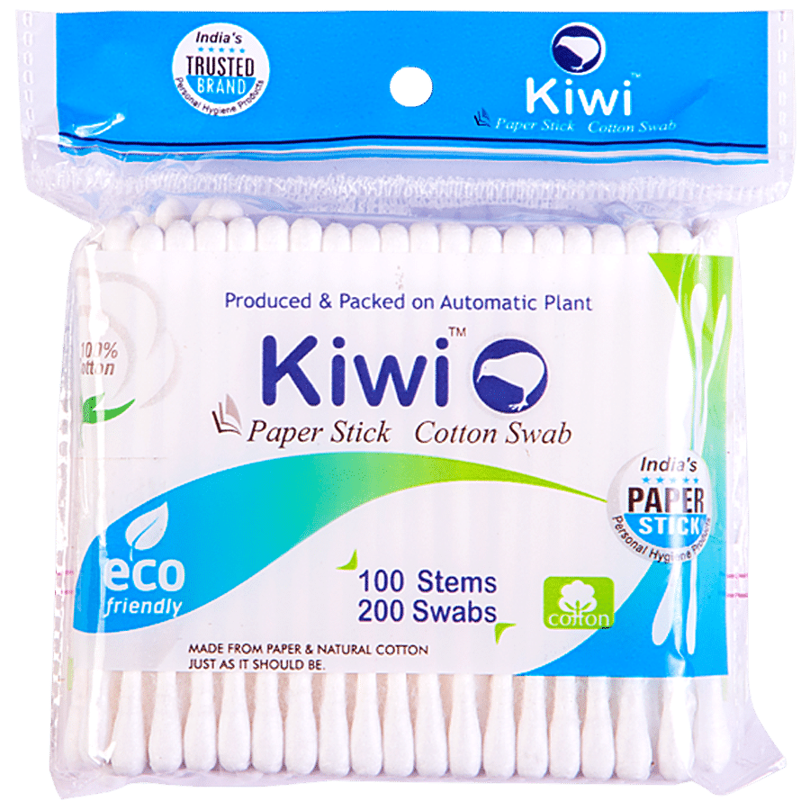 Kiwi Paper Stick Cotton Swab