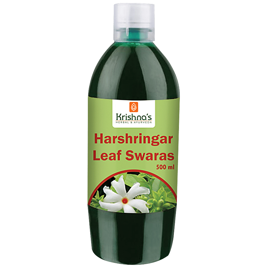 Krishnas Harshringar Leaf Juice - Treats Muscle & Joint Pains