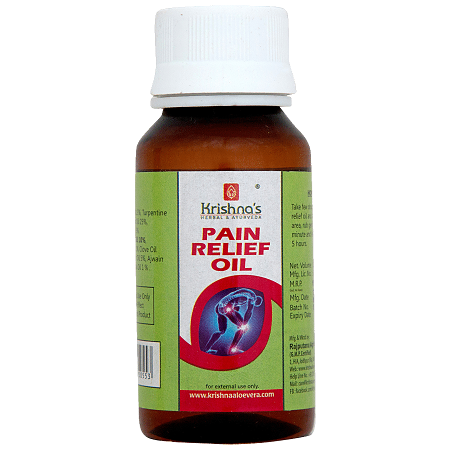 Krishnas Pain Relief Oil