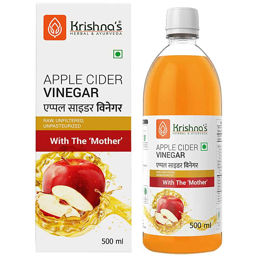 Krishnas Premium Apple Cider Vinegar - With The Mother