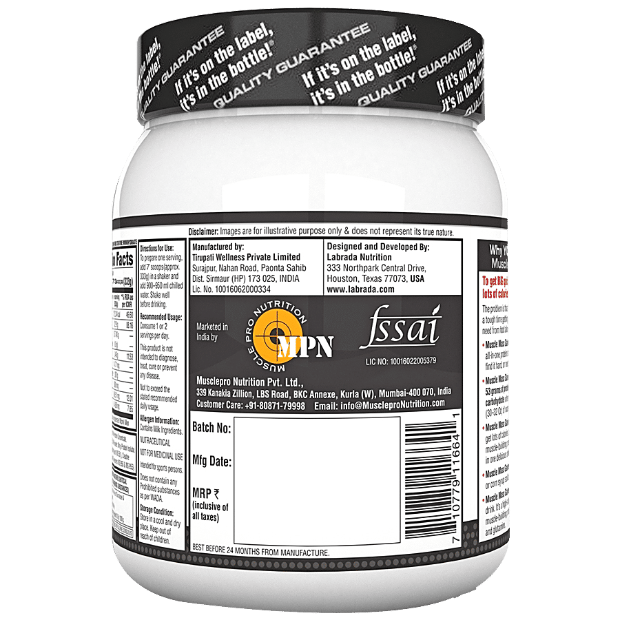 Labrada Muscle Mass Gainer Post-Workout