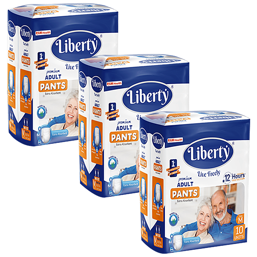 Liberty Diapers Premium Adult Diaper Pants - Medium